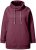 Ulla Popken Drawstring Collar Long Sleeve Sweatshirt Dark Berry - Bluzy & bluzy z kapturem - 