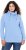 Ulla Popken Drawstring Collar Long Sleeve Sweatshirt Light Blue - Bluzy & bluzy z kapturem - 