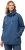 Ulla Popken Drawstring Collar Long Sleeve Sweatshirt Blue Denim - Bluzy & bluzy z kapturem - 