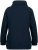 Ulla Popken Drawstring Collar Long Sleeve Sweatshirt Navy - Ulla Popken - 