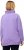 Ulla Popken Drawstring Collar Long Sleeve Sweatshirt Pale Lilac - Bluzy & bluzy z kapturem - 