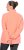 Ulla Popken Modular Fleece Zip Front Jacket Neon Pink - Bluzy & bluzy z kapturem - 