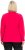 Ulla Popken Modular Fleece Zip Front Jacket Magenta - Bluzy & bluzy z kapturem - 