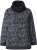 Ulla Popken Teddy Collar Printed Sweatshirt Black - Bluzy & bluzy z kapturem - 
