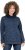 Ulla Popken Teddy Collar Printed Sweatshirt Navy - Bluzy & bluzy z kapturem - 