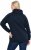 Ulla Popken Rhinestone Snowflake Turtleneck Sweatshirt Navy - Bluzy & bluzy z kapturem - 