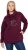 Ulla Popken Rhinestone Snowflake Turtleneck Sweatshirt Dark Ruby - Bluzy & bluzy z kapturem - 