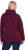 Ulla Popken Rhinestone Snowflake Turtleneck Sweatshirt Dark Ruby - Bluzy & bluzy z kapturem - 
