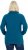 Ulla Popken Rhinestone Snowflake Turtleneck Sweatshirt Teal - Bluzy & bluzy z kapturem - 