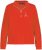 Ulla Popken PARIS Theme Zip Neck Sweatshirt Light Red - Bluzy & bluzy z kapturem - 
