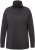 Ulla Popken Sweatshirt with Gaiter Black - Bluzy & bluzy z kapturem - 