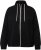 Ulla Popken Contrast Color Zip Up Sweatshirt Black - Bluzy & bluzy z kapturem - 