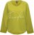 Ulla Popken Embroidered Freedom Rolled Edge Sweatshirt Avocado Green - Bluzy & bluzy z kapturem - 