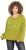 Ulla Popken Embroidered Freedom Rolled Edge Sweatshirt Avocado Green - Bluzy & bluzy z kapturem - 