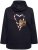 Ulla Popken Sparkling Candy Cane Graphic Sweatshirt Black - Bluzy & bluzy z kapturem - 