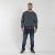 North Latitude O-Neck Sweatshirt Blue Melange TALL - TALL pulóverek - 