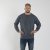 North Latitude O-Neck Sweatshirt Blue Melange TALL - TALL pulóverek - 