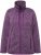 Ulla Popken Heather Knit Fleece Jacket Dark Purple - Bluzy & bluzy z kapturem - 