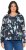 Ulla Popken Horse Print Long Sleeve Sweatshirt Navy - Bluzy & bluzy z kapturem - 