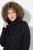 Ulla Popken Chain Fringe Smooth Fleece Sweatshirt Black - Bluzy & bluzy z kapturem - Kényelmes pulóverek és kapucnisok