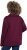 Ulla Popken Chain Fringe Smooth Fleece Sweatshirt Dark Wine Red - Bluzy & bluzy z kapturem - 