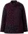 Ulla Popken Leopard Print Scarf Sweater Dark Wine Red - Bluzy & bluzy z kapturem - 