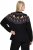 Ulla Popken Norwegian Style Christmas Sweater Black - Bluzy & bluzy z kapturem - 
