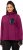 Ulla Popken HYPRAR Zip Front Hooded Stretch Sweatshirt Blackberry - Bluzy & bluzy z kapturem - 