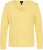 Ulla Popken Shoulder Accent Classic Fit Textured Knit Sweater Lemon Yellow - Bluzy & bluzy z kapturem - 