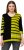 Ulla Popken Mixed Stripe 3/4 Sleeve Colorblock Sweater Apple Green - Bluzy & bluzy z kapturem - 