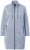 Ulla Popken Longline Knit Fleece Jacket Sky Blue - Bluzy & bluzy z kapturem - 