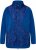 Ulla Popken Patch Print Fleece Jacket Denim Blue - Bluzy & bluzy z kapturem - 