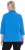 Ulla Popken Classic Fit with Side Slits 3/4 Sleeve Sweatshirt Royal Blue - Bluzy & bluzy z kapturem - 