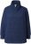 Ulla Popken Eco Cotton Stripe Textured Sweatshirt Navy - Bluzy & bluzy z kapturem - 