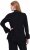 Ulla Popken Flared Sleeve Turtleneck Sweater Black - Bluzy & bluzy z kapturem - 