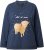 Ulla Popken Let It Snow Sequins Sweatshirt Ink Blue - Bluzy & bluzy z kapturem - 