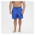 North Latitude Swimshorts Cobolt Blue - Alsónemű & strandruhák - Nagyméretű Alsónemű 2XL-8XL