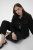Kaffe Curve Brenn Barrel Twill Jeans Washed Black - Farmer - 
