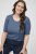 Kaffe Curve Carina T-Shirt Blue - Pólók - 