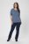Kaffe Curve Carina T-Shirt Blue - Pólók - 