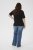 Kaffe Curve Ariana T-Shirt Black - Pólók - 