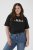 Kaffe Curve Ariana T-Shirt Black - Pólók - 