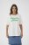Kaffe Curve Chari T-Shirt Chalk - Pólók - 