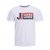 Jack & Jones Logan T-Shirt White - Pólók - Nagyméretű pólók - 2XL-14XL