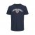 Jack & Jones Ounce T-Shirt Navy - Pólók - Nagyméretű pólók - 2XL-14XL