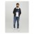 Jack & Jones Conrad T-Shirt White - Pólók - Nagyméretű pólók - 2XL-14XL