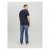 Jack & Jones Roxbury T-Shirt Navy - Pólók - Nagyméretű pólók - 2XL-14XL