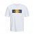 Jack & Jones Codyy T-Shirt White - Pólók - Nagyméretű pólók - 2XL-14XL
