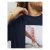 Jack & Jones Copenhagen Photo T-Shirt Navy - Pólók - Nagyméretű pólók - 2XL-14XL