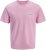 Jack & Jones Brandon T-Shirt Pink - Pólók - Nagyméretű pólók - 2XL-14XL
